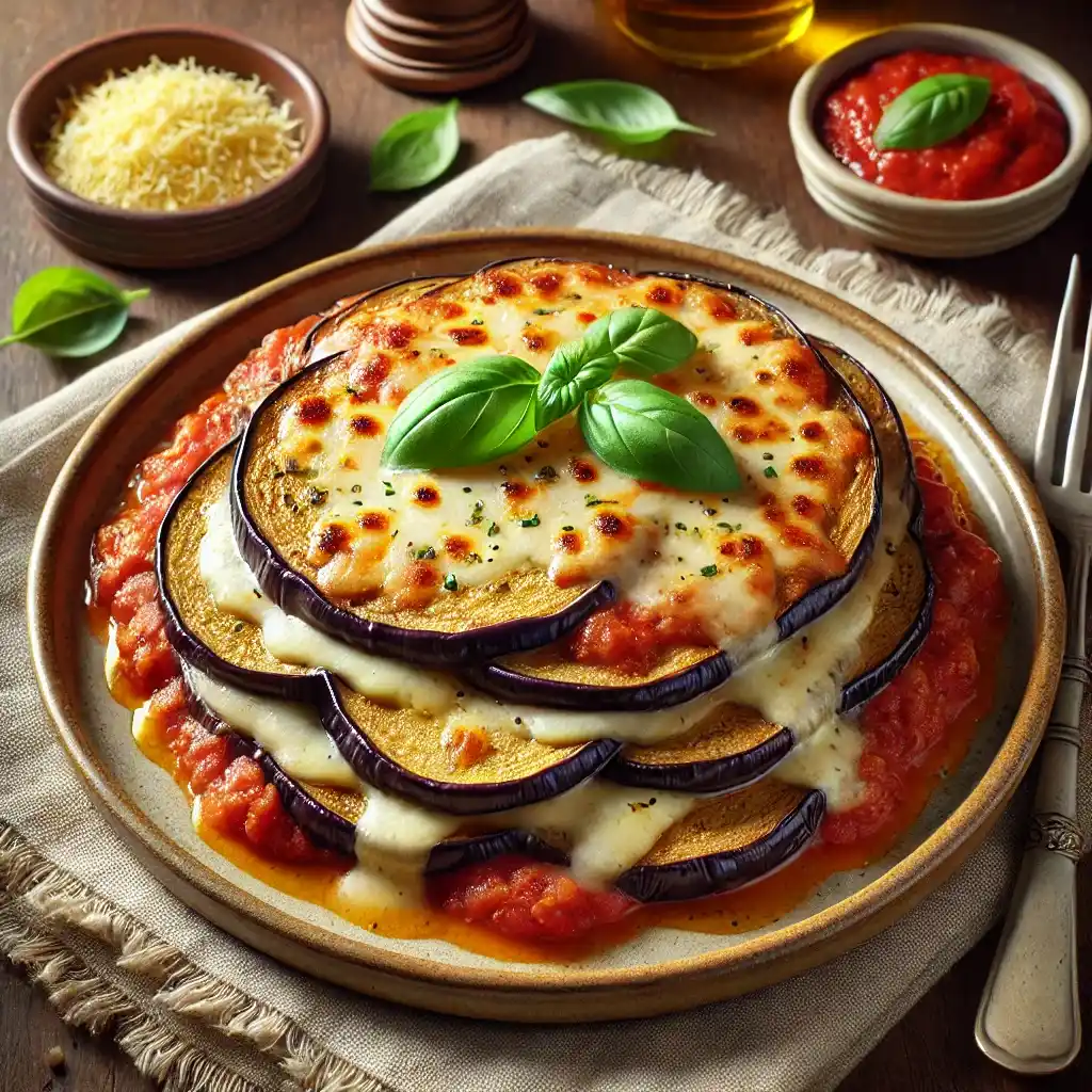 Ricetta di Parmigiana di Melanzana senza glutine
